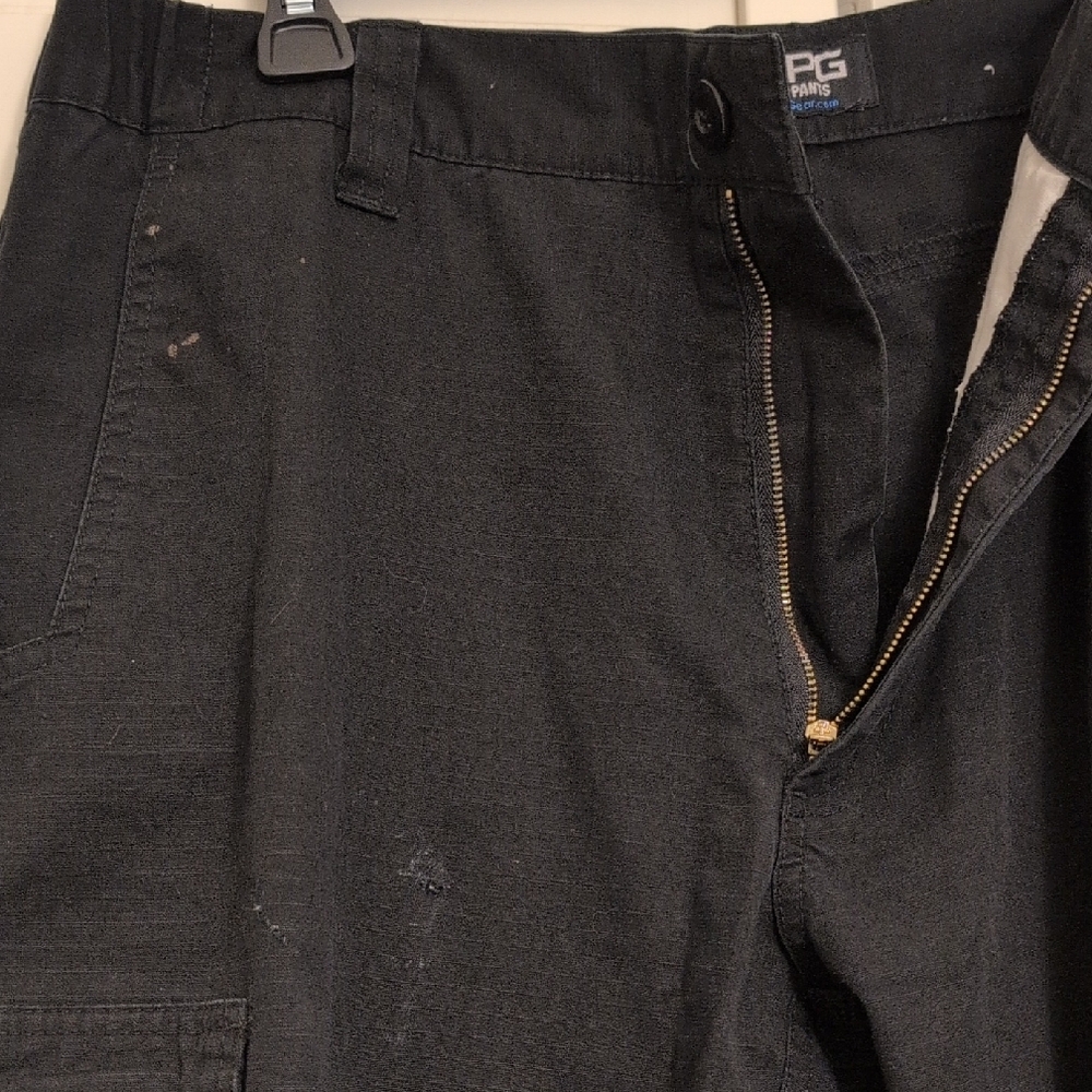 LAPG Men's Black Cargo Pants Size 34 - Picture 4 of 6